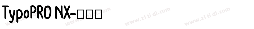 TypoPRO NX字体转换 TypoPRO NX字体转换